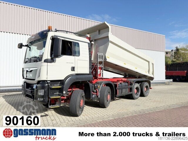 Kamion za specijalne namene MAN TGS 35.500 8X6 BB, Stahlmulde ca. 18m³