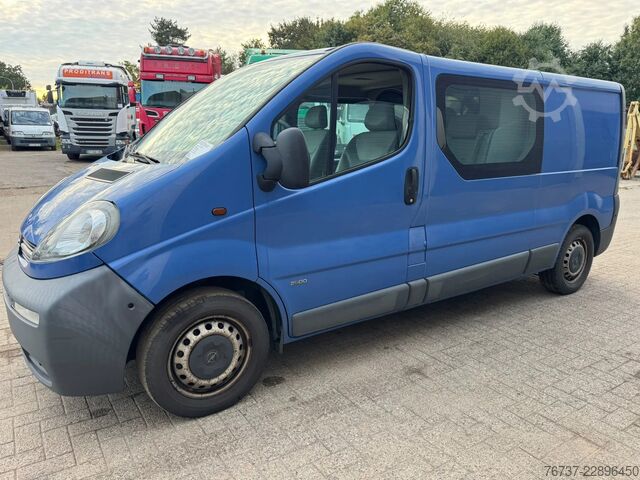 Teslimat kamyoneti çift kabin Opel Vivaro **5 SEATS-BELGIAN ORIGINE**