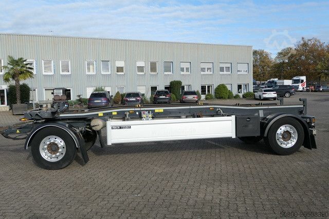 Roll off trailer HÜFFERMANN HSA 18.70 LS, Schlitten, Alu-Felgen, Staukasten