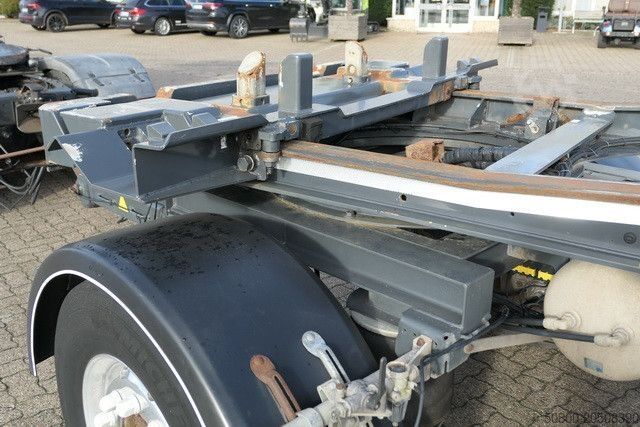 Roll off trailer HÜFFERMANN HSA 18.70 LS, Schlitten, Alu-Felgen, Staukasten