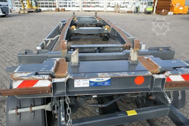 Roll off trailer HÜFFERMANN HSA 18.70 LS, Schlitten, Alu-Felgen, Staukasten