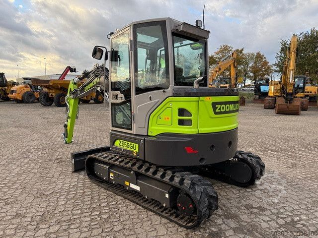 Mini excavator  Zoomlion ZE55GU, Greifer-u. Hammerhydr.,Klima,CE