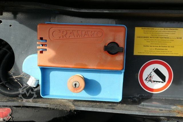 Kippers oplegger SCHMITZ CARGOBULL SKI 24 SL 7.2, Stahl, 26m³, Cramaro, Alu-Felgen