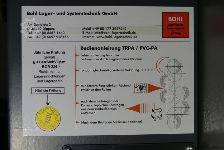 Hubtex - Rolpaternoster Hubtex TRPA