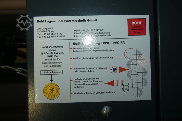 Hubtex - Rolpaternoster Hubtex TRPA