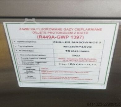 μονάδα ψύξης Noma Sp. Z o.o. MTZ80HP4AVE