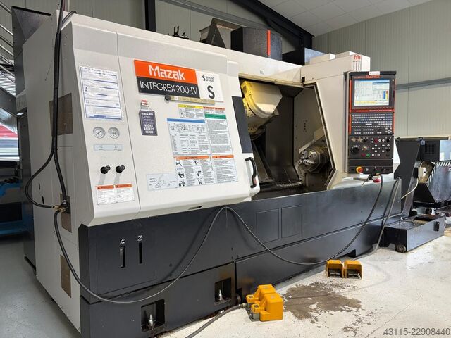 CNC τόρνος και φρέζα Mazak Integrex 200-IV S