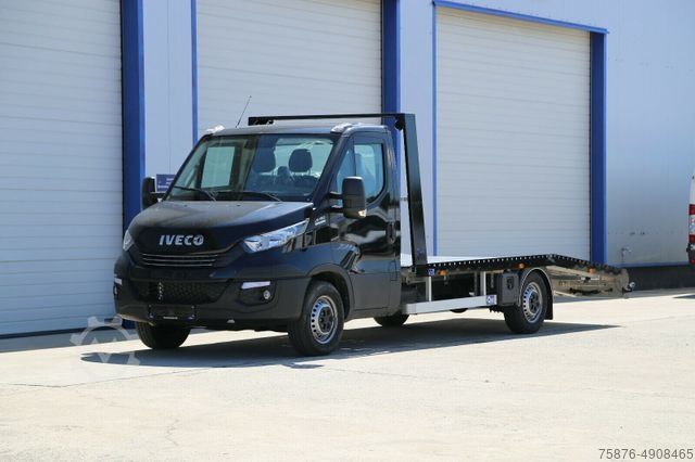Furgon samochodowy do przewozu aut IVECO Daily Automatic, Alu- Aufbau, Voll- Luft