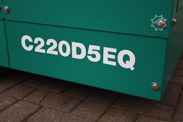 Generator set Cummins C220D5EQ Declaration of Conformity, Diesel, 220kVA
