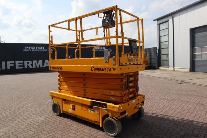 Schaarlift Haulotte Compact 14 Electric, 14m Working Height, 350kg Cap