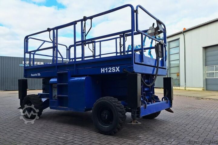 Schaarlift Haulotte H12SX Diesel, 4x4 Drive, 12m Working Height, 700kg