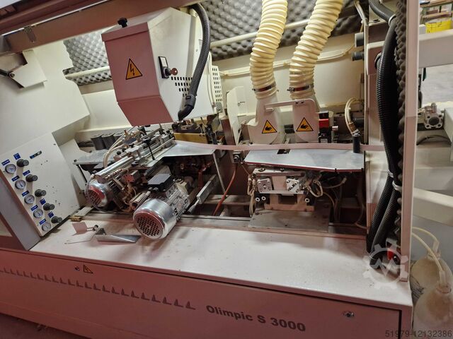 Olepovačka hran VOLL servo PUR SCM Olimpic S3000