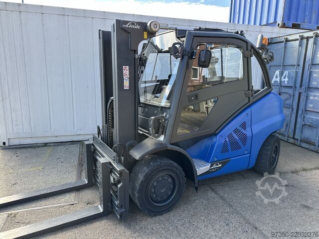 περονοφόρο ανυψωτικό πετρελαίου Linde H50D-02 containerversion