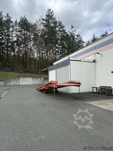 Mobil középtengelyes rakodórámpa Butt BK912