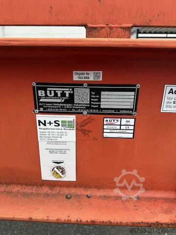 Mobil középtengelyes rakodórámpa Butt BK912