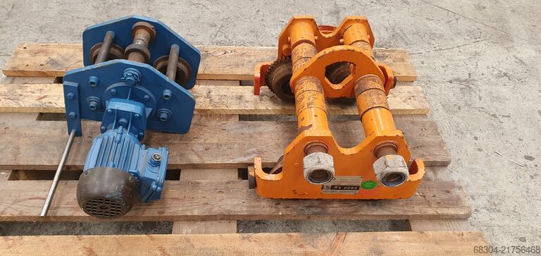 Laufkatzen / Rollfarhwerk - 24 Stück DEMAG / ABUS / STAHL / LIFTKET Laufkatzen / Rollfarhwerk - 24 Stück