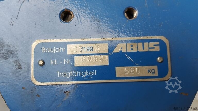 Laufkatzen / Rollfarhwerk - 24 Stück DEMAG / ABUS / STAHL / LIFTKET Laufkatzen / Rollfarhwerk - 24 Stück