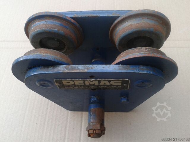 Laufkatzen / Rollfarhwerk - 24 Stück DEMAG / ABUS / STAHL / LIFTKET Laufkatzen / Rollfarhwerk - 24 Stück