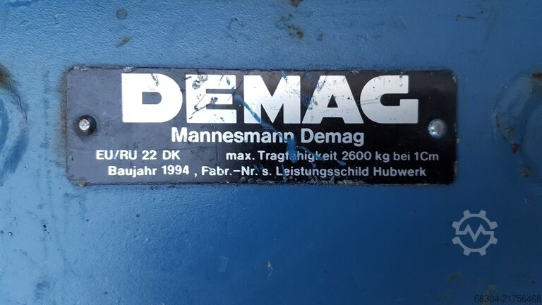 Laufkatzen / Rollfarhwerk - 24 Stück DEMAG / ABUS / STAHL / LIFTKET Laufkatzen / Rollfarhwerk - 24 Stück