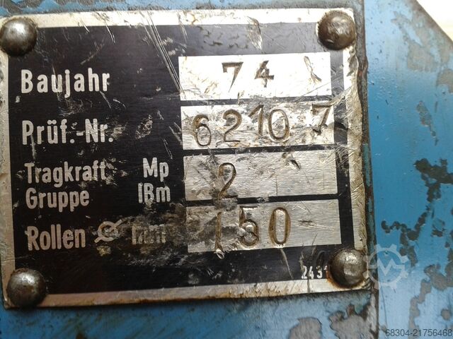 Laufkatzen / Rollfarhwerk - 24 Stück DEMAG / ABUS / STAHL / LIFTKET Laufkatzen / Rollfarhwerk - 24 Stück