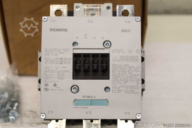 Stycznik Siemens 3RT1065-6AP36
