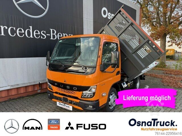 Furgão de teto alto FUSO Canter 3S15 Dreiseitenkipper Klima, AHK 3,5t