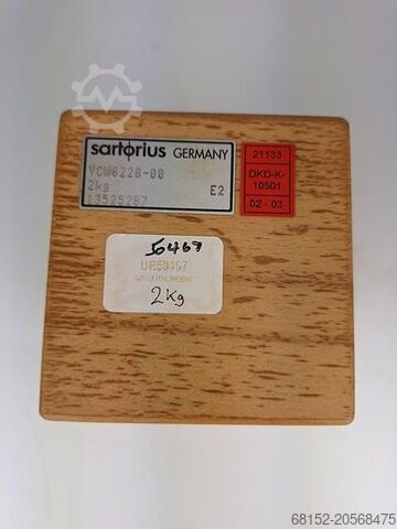 Sartorius YCW623 2KG / F1 Gewicht Sartorius YCW623 2KG / F1