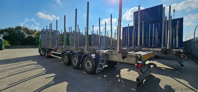 Rönkhordó félpótkocsi  TRAILIS