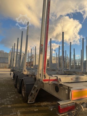 Rönkhordó félpótkocsi  TRAILIS