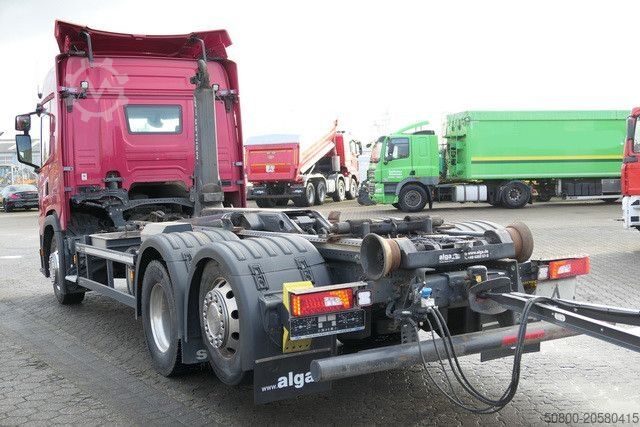 Abrollkipper SCANIA G 450 6x2, Meiller RL 18.65, Retarder,Alu-Felgen