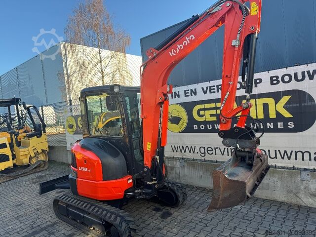Mini excavator Kubota U 36-4