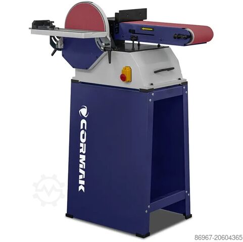 Ponceuse à bande à disque horizontale verticale CORMAK BDS 6x10