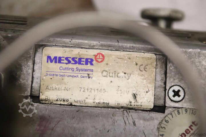 Justerbar maskinskærebrænder Messer Cutting Systems Quicky