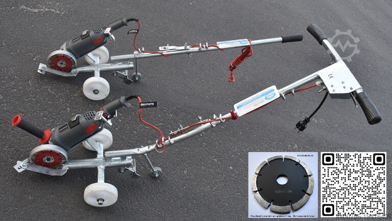 Fresatrice per giunti di dilatazione e scanalature nel calcestruzzo Dekor PUHB Frezarka do betonu