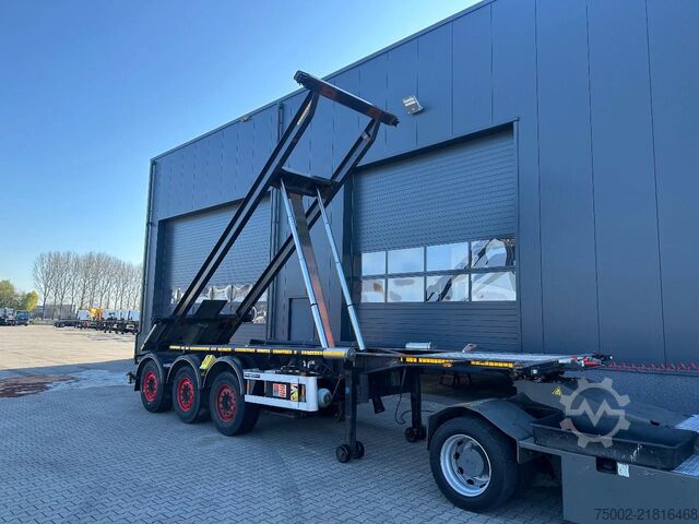 Μεταφορά εμπορευματοκιβωτίων Van Hool 20FT Tipping-chassis (66 degrees, 380V operated...