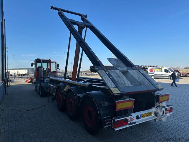 Μεταφορά εμπορευματοκιβωτίων Van Hool 20FT Tipping-chassis (66 degrees, 380V operated...