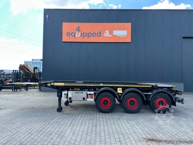 Μεταφορά εμπορευματοκιβωτίων Van Hool 20FT Tipping-chassis (66 degrees, 380V operated...