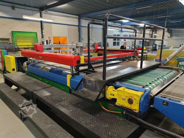 Machine de Sérigraphie 1 Couleur 160x210 cm SVECIA SAM II X / SHJD / SAB-B / HTB Heron