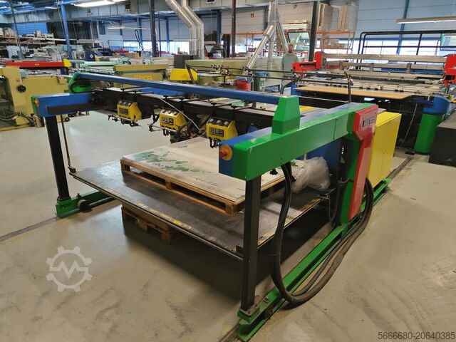 Machine de Sérigraphie 1 Couleur 160x210 cm SVECIA SAM II X / SHJD / SAB-B / HTB Heron