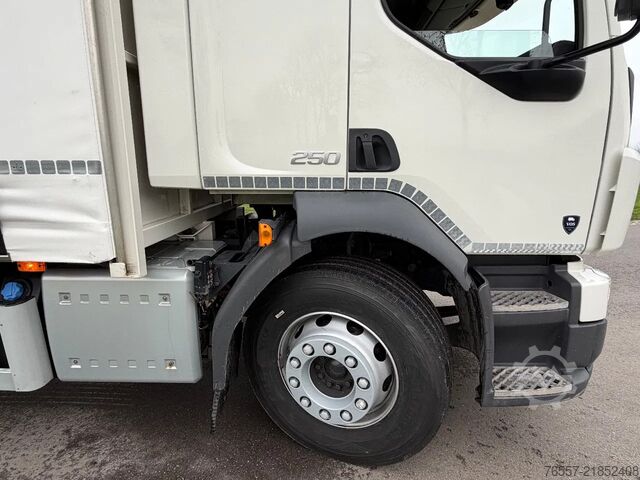 Telone scorrevole Volvo FL FL250.18 Schuifzeil Bakwagen met Laadklep