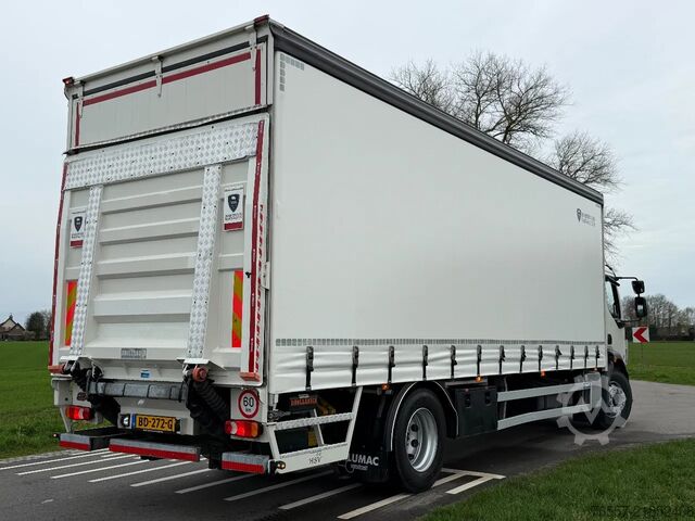 Telone scorrevole Volvo FL FL250.18 Schuifzeil Bakwagen met Laadklep