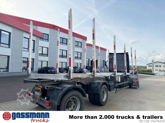 Houtstam-oplegger Rohr ROHR RSK/30IV Holzauflieger, Lenkachse, Verzinkt