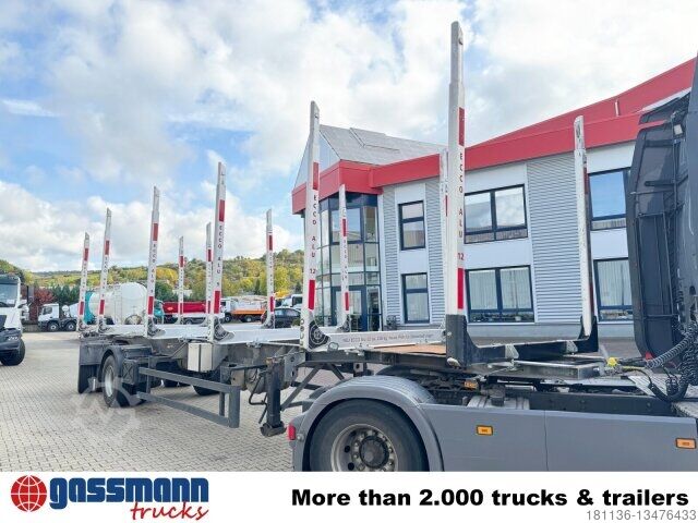 Houtstam-oplegger Rohr ROHR RSK/30IV Holzauflieger, Lenkachse, Verzinkt