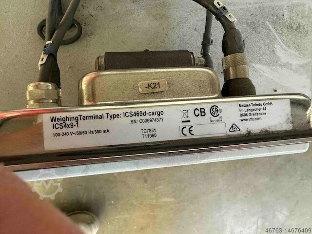 Skala ciągła Mettler Toledo Selbsttätige Waagen für Fördertechnik