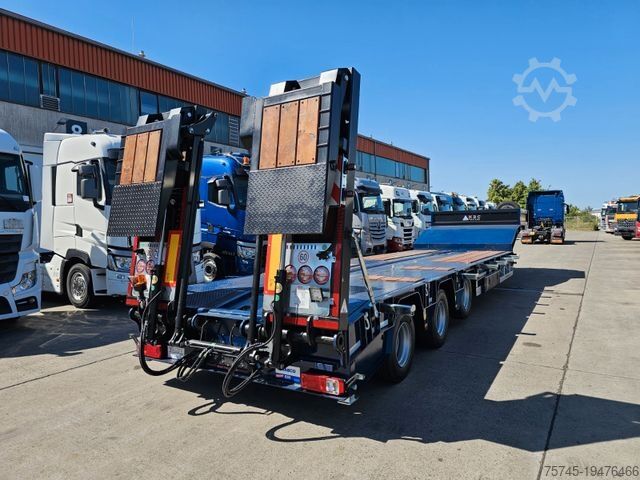 Low loader semitrailer  GVN 3GVN*O4*ÜBERBREITE TAFEL*KOC*LIFT*PE