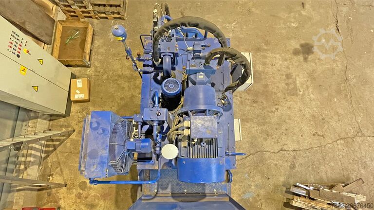 Balenpers 80 t met speciale persbalk voor moeilijke materialen Avermann Maschinenfabrik GmbH & Co. KG AVOS 1410-45/80