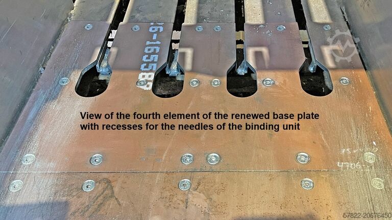 Balenpers 80 t met speciale persbalk voor moeilijke materialen Avermann Maschinenfabrik GmbH & Co. KG AVOS 1410-45/80