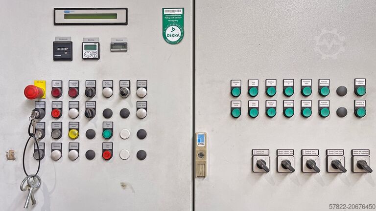 Balenpers 80 t met speciale persbalk voor moeilijke materialen Avermann Maschinenfabrik GmbH & Co. KG AVOS 1410-45/80