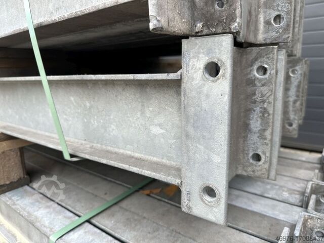 Hoogbouwmagazijn Palletstellingen Lücht & Palm MB / feuerverzinkt / St.: 4.000 x 900 mm / Tr. 5.015 mm