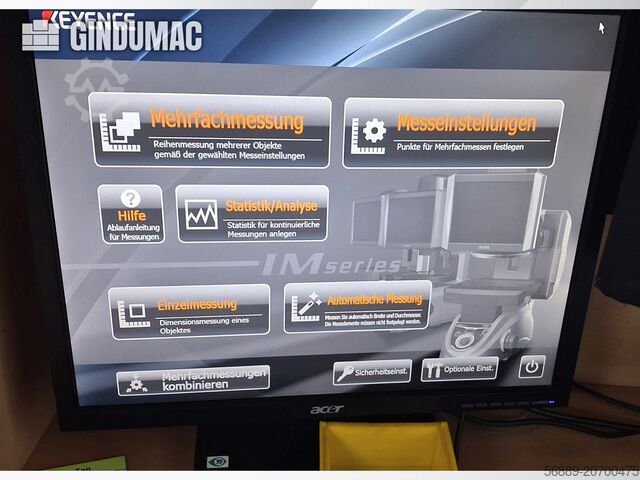 Optische Messmaschine KEYENCE IM-8020